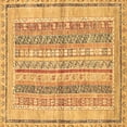 thumbnail image 1 of Ahgly Company Indoor Square Abstract Brown Modern Area Rugs, 5' Square, 1 of 4
