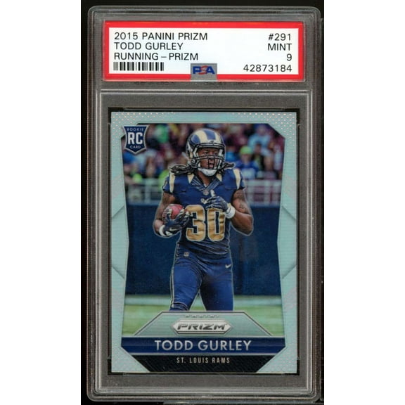 Todd Gurley Rookie Card 2015 Panini Prizm Prizm #291 PSA 9