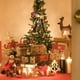 thumbnail image 4 of Adorno navideño con lazo luminoso transparente para árbol de Navidad, adorno navideño con lazo de cinta luminosa, dorado, 4 of 5