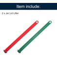 thumbnail image 3 of uxcell 2 Pcs Jar Lid Lifter Canning Kits, Magnetic Canning Lids for Pots, Canning Supplies, Green & Red, 3 of 7