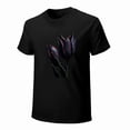 thumbnail image 1 of Grey Tulip T-shirt Flower T-shirt Art Aesthetics T-shirt Realistic Trendy shirt Unisex tees, 1 of 5