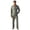 Army Green03, variant on XUNKUSGA Mens Pajamas Sets Fashion Plaid Button Down Pjs Sets Soft Cotton Long Sleeve Shirt and Long Pants 2 Piece Pajamas for Men Casual Lightweight Sleepwear sets with Pockets,Size L