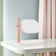 thumbnail image 4 of OUNONA ABS Desktop Vanity Mirror Makeup Mirror With Rotatable Design For Women 1Pcs, 4 of 8
