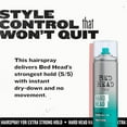 thumbnail image 4 of Bed Head by TIGI Hard Head Hairspray for Extra Strong Hold 11.7 oz, 4 of 9