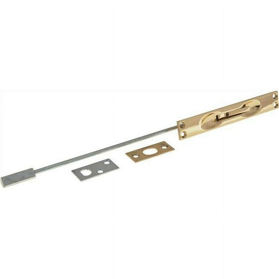 Ives FB458-12-US26D Satin Chrome Manual Flush Bolt Single Metal Door