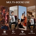 thumbnail image 5 of Accordions,37 keys Accordion,96 Bass Student Piano accordions, comes with a backpack and adjustable straps (96 Bass, White), 5 of 12