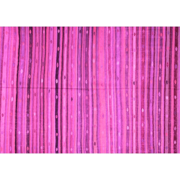Ahgly Company Indoor Rectangle Southwestern Pink Country Area Rugs, 5' x 7'