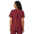 thumbnail image 3 of Hanes Women's Comfort Fit Short Sleeve V-Neck Scrub Top, Style HSW107, Sizes up-to 3XL, 3 of 9