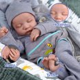 thumbnail image 3 of Bebé Reborn Muñecas Muñeca bebé realista con cuerpo blando Regalo para niños mayores de 3 años Petmoko 183, 3 of 5
