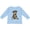 AE-Light Blue, variant on Inktastic Little Gent Yorkie Boys or Girls Long Sleeve Toddler T-Shirt