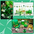 thumbnail image 6 of VWRXBZ St Patrick's Day Hanging Ornament Ball Four Leaf Clover Hat Design ABS Plastic 2.5 Inch 1 Pc for Irish Festival Party Home Tree DIY Decorations, 6 of 6