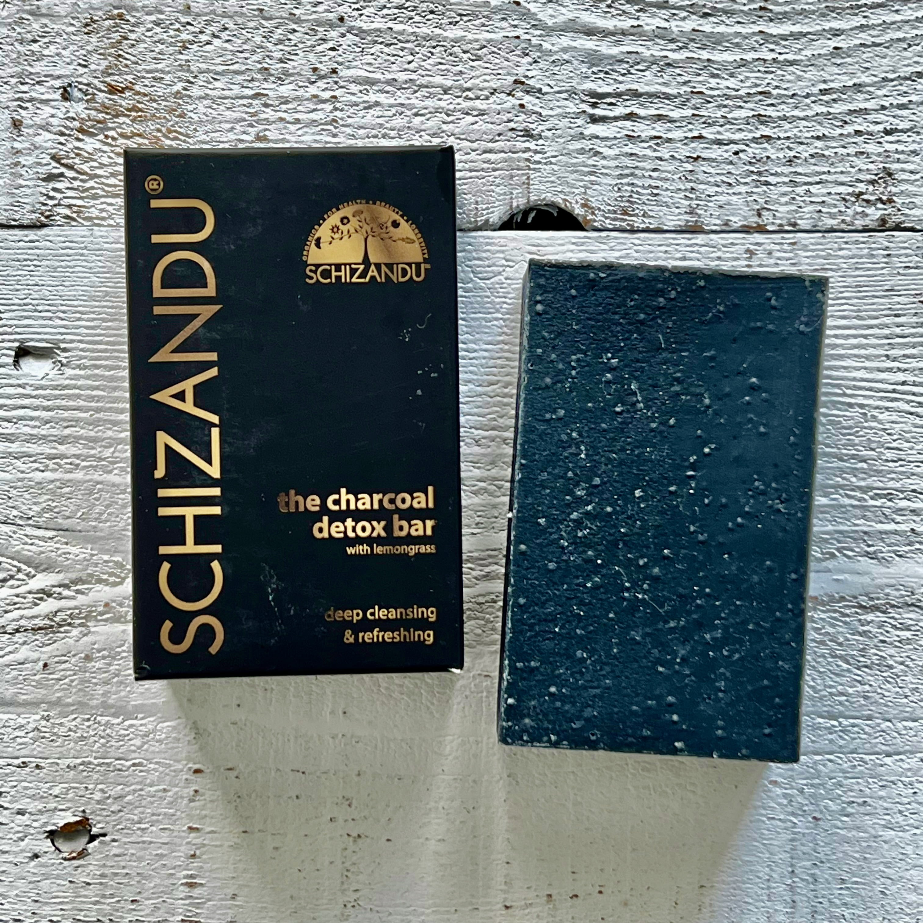 Schizandu Organics Activated Charcoal Cleansing Soap, Skin Detox 4 oz