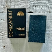 Schizandu Organics Activated Charcoal Cleansing Soap, Skin Detox | 4 oz. | 100% Pure | To Detox, Moisturize, Nourish
