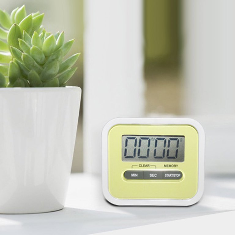 1523 Digital Kitchen Timer with Alarm, Stop Watch Timer for Kitchen, Kitchen  Timer with Magnetic Stand