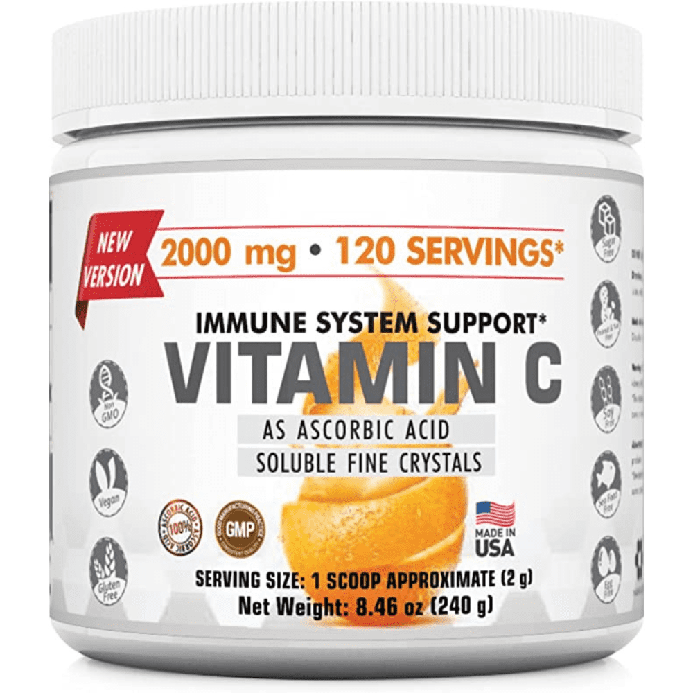 Vitamin C 2000 Mg 120 Servings (8.46 Oz 240 G)