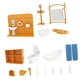 thumbnail image 1 of Conjunto de muebles para casa de muñecas, accesorios en miniatura 1:12 para escenas de simulación. Baño, 1 of 6