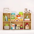 thumbnail image 5 of KZElegy Kids Bookshelf with 3-Tier Book Racks,5 cube Bookcase Book 2 -Tier Display Toy Storage Organizer, 5 of 9