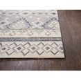 thumbnail image 2 of Alora Decor Lavine 10' x 13' Tribal Motif Natural/Gray/Dk Gray Area Rug, 2 of 4