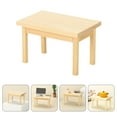 thumbnail image 2 of OGITUDE Doll House Miniature Table Decoration Doll House Table Model Doll House Furniture Prop, 2 of 5