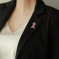 thumbnail image 5 of Cancer Awareness Ribbon Pin Brooch for Women Men International Cancer Prevention Day Support Durable Alloy Lapel Pin, 5 of 7