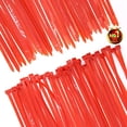 thumbnail image 1 of Corbatas de cable rojas grandes de 18 pulgadas, resistentes a los rayo, 1 of 2