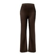 thumbnail image 4 of Women's Hollow Out Design Flared Pants Hip Lift Stretch Pants, 4 of 4