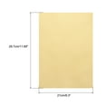 thumbnail image 2 of Uxcell 20 Sheet Orange Yellow Transparency 11.7" x 8.2" Printable Vellum Paper, 2 of 7