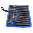 thumbnail image 2 of De Pinzas Antiestáticas 10 Piezas ESD Reparación De Mantenimiento Herramientas de material acero Inoxidable shamjiam Pinzas antiestáticas, 2 of 8