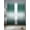 Olive Green, variant on Black Grey Ombre Sheer Curtains 45 Inch Length 2 Panels Set, Contemporary Abstract Gradient Voile Window Treatment Rod Pocket Small Kitchen Curtains Drapes for Bedroom 52"x45"x2