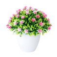 thumbnail image 2 of Simulation Plants Potted Beautiful Lifelike Plastic Realistic Artificial Bonsai for Home, 2 of 8