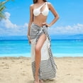 thumbnail image 6 of Womens Beach Sarong Swimsuit Coverups Sheer Bikini Wraps for Swimwear Summer Bathing Suit Cover Up, 6 of 6