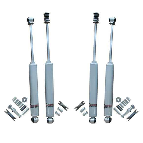 Freedom Offroad Cherokee 0-4” Lift Extended Nitro Shocks Compatible For 1984-2001