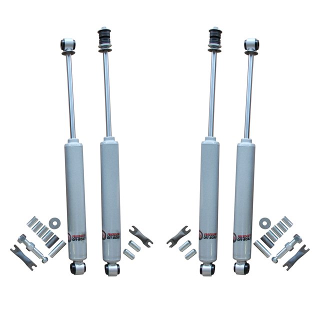 Freedom Offroad Cherokee 0-4” Lift Extended Nitro Shocks Compatible For 1984-2001