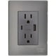 thumbnail image 2 of Contacto Duplex Inoxium1X1U1BOxford 1Pza USB A/USB C/Contacto Duplex 110/125-250VCA 15A 50/60Hz 5VDC 3A Plateado/Oxford, 2 of 2