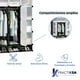 thumbnail image 2 of Organizador Armario Plastico Ropa 16 Cubos Negro Practiksa, 2 of 4