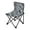 Silver Flowers Pattern, variant on 600D Oxford Camping Chair Portable Foldable Chair Supports 220 lbs for Picnic, Fishing, Backpacking Enchanted Flowers Painting