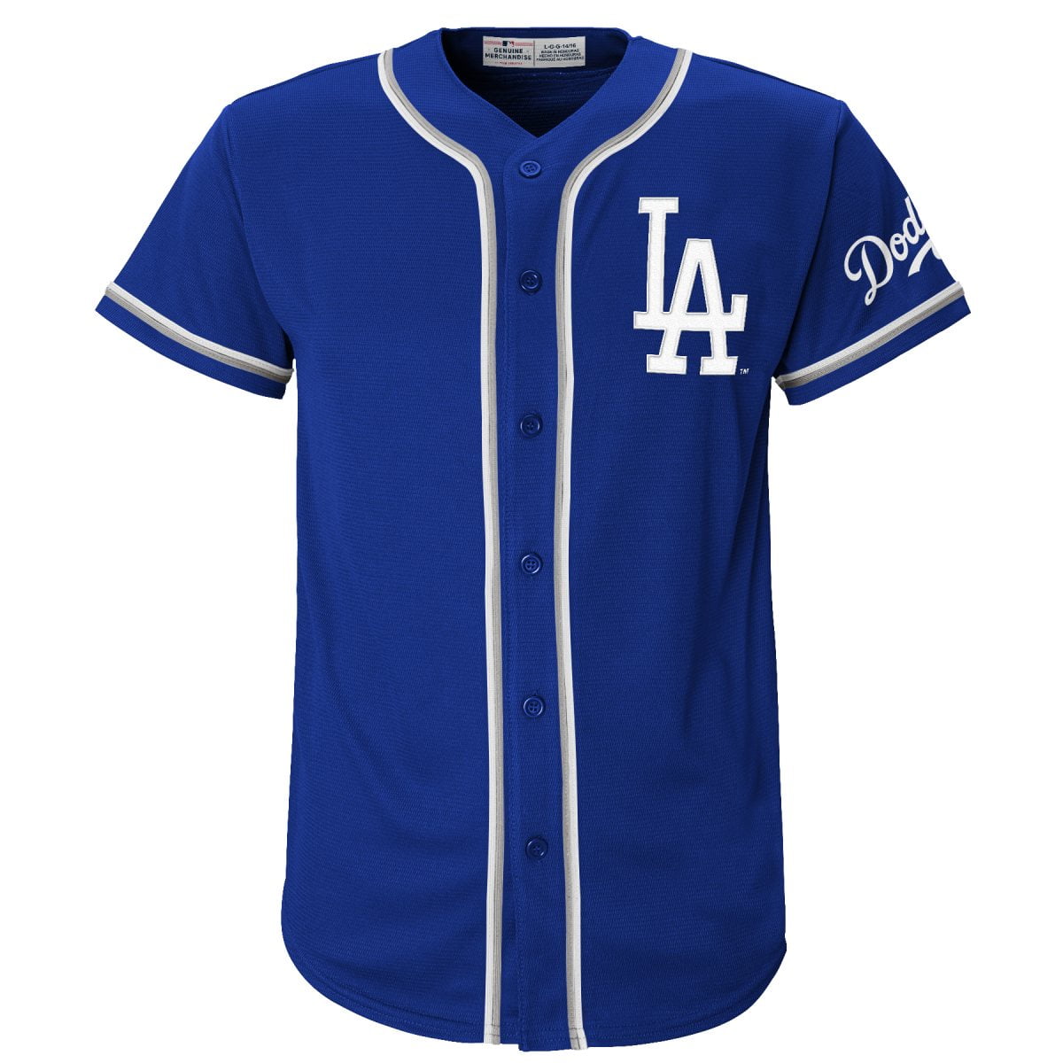 MLB Los Angeles Dodgers Youth Primary Color Synthetic Jersey
