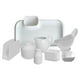 thumbnail image 3 of Servicio De Mesa Vajilla Moderna Premium Porcelana Chefmaker 9 Piezas  Color Blanco, 3 of 5