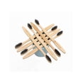 thumbnail image 4 of Kit 8 Cepillos de Dientes Ecowood Bambú Biodegradable Cerdas Carbón Activado, 4 of 7