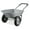 Gray, variant on Yunken Dual-Wheel Garden Cart, Home Utility Yard Wheelbarrow with Built-in Stand for Lawn, Gardening, Construction - Green