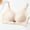 A02 beige, variant on Push Up Bra for Women Sexy Floral Lace Bralette Soft Brassiere Cotton Comfortable Gathered Female Lingerie