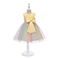 thumbnail image 2 of Young adult fashion Little Girl Dresses Fancy Toddler Kids Girls Back to School Dress Smocked Dress Pencil Print Kindergarten First Day of School Outfit, 2 of 6