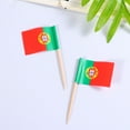 thumbnail image 3 of ULTNICE Portugal National Flag Cupcake Toppers Food Picks for Decoration 100 Pieces Safe for Food Use, 3 of 8