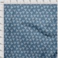 thumbnail image 4 of oneOone Polyester Spandex Teal Blue Fabric Asian Block Sewing Material Print Fabric By The Yard 56 Inch Wide, 4 of 4