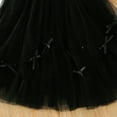 thumbnail image 4 of Kids Girl's Tutu Skirt Teens Ruffle Chiffon Mini Skater Kawaii Bow High Rise Tiered A Line Flowy Petticoat Skirt, 4 of 6