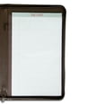 thumbnail image 4 of E3403-Cartera-De-Piel-Marrón-Chocolate-De-Lujo-Con-Cremallera-Tamaño-Legal, 4 of 4