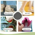 thumbnail image 6 of Shoe Patch Light Grey, Shoe Heel Shoe Heel Patch 4Pair Self Adhesive Heel Hole Patch for Back of Sports Shoes Leather Shoes and High Heels, 1 Set of 2 Pairs of *Shoe Repair Stickers, 6 of 9