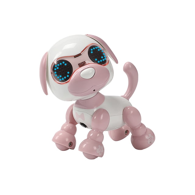 Smart Robotic Puppy Mini Electric Pet Dog Juguete Interactivo Intelligent Talking Puppy Regalos De Cumpleaños Regalo De Navidad Juguete Para Niños Niños Niñas Eigraketly FN003364-02