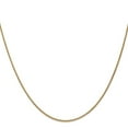 thumbnail image 3 of Auriga Fine Jewelry 14K Yellow Gold 1.25mm Spiga Chain Necklace 14inch for Women, 3 of 6