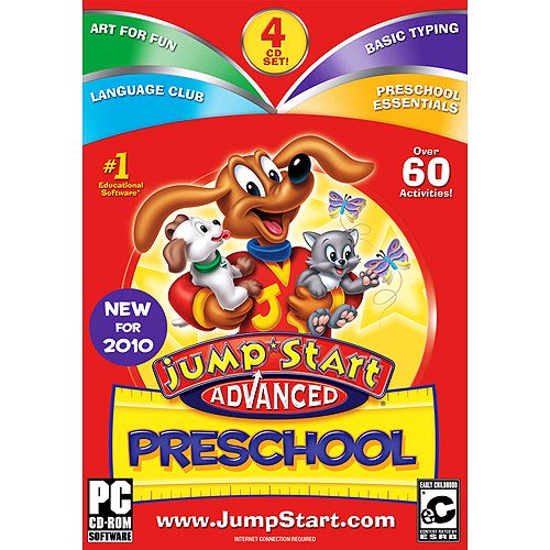 JumpStart Advanced Preschool (v. 3.0) box pack 1 user CD Win